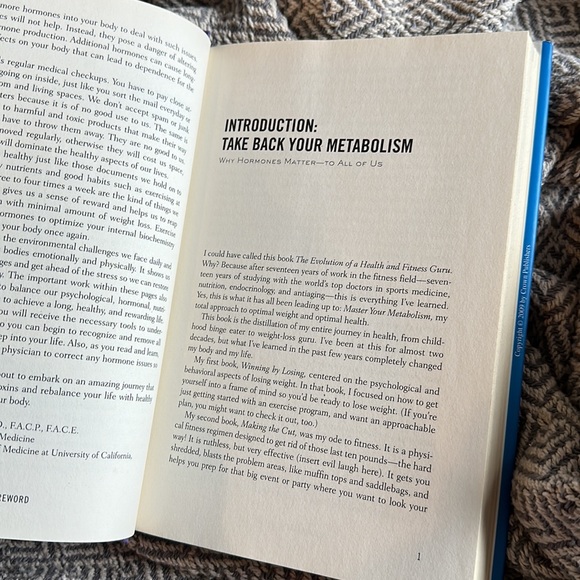 2 Book Bundle Jillian Michaels Master Your Metabolism and Making The Cut Health - Picture 10 of 15